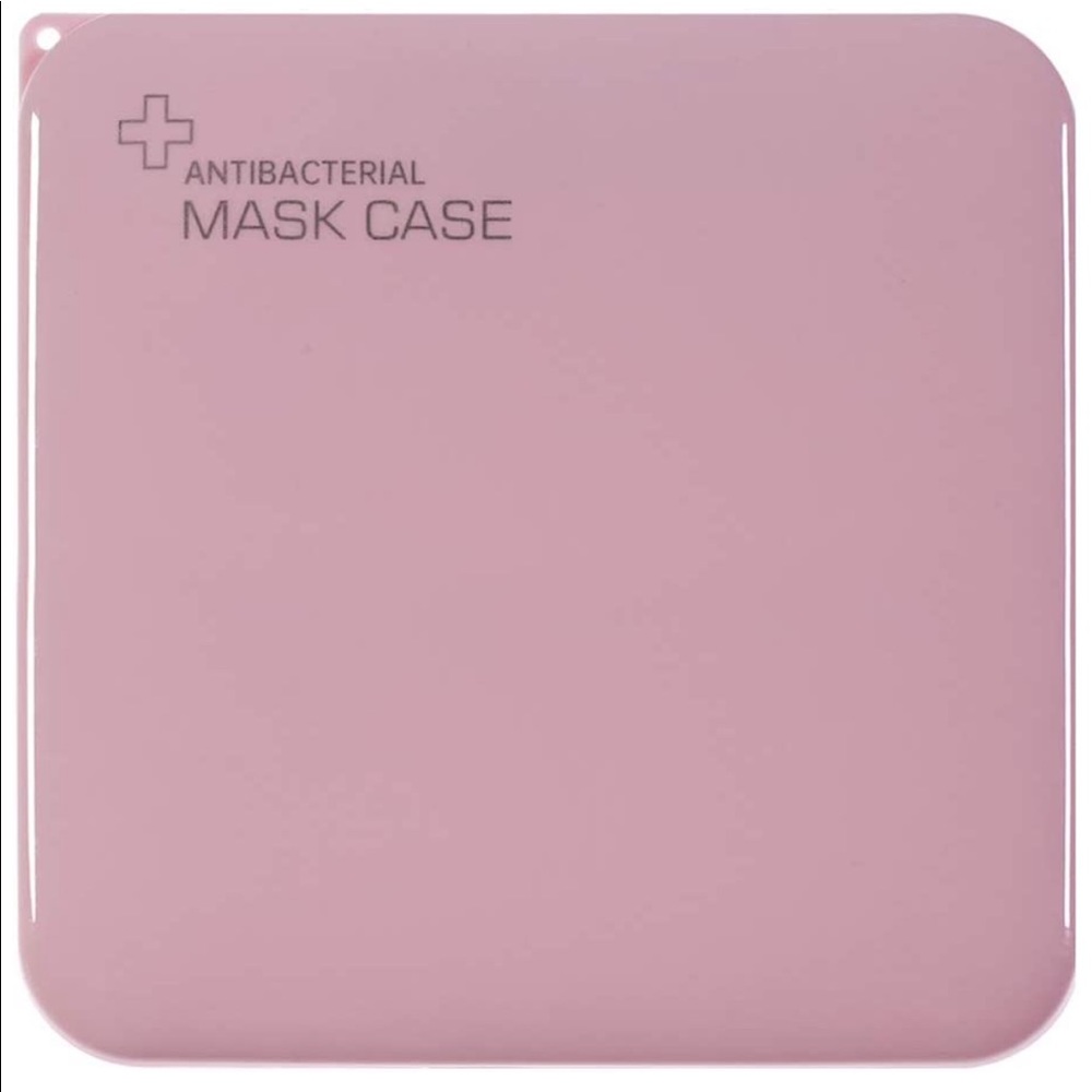 Portable Mask Case - Waterproof & Dust free (pink)